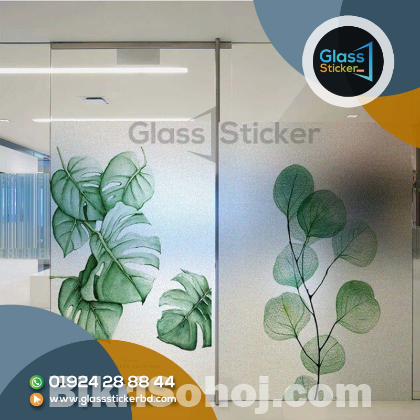 Thai glass partition sitcker.